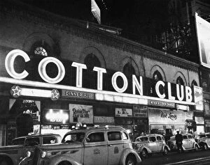 Entertainment Gallery: View of the Cotton Club in Harlem, New York, 1930s
