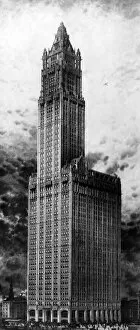 WOOLWORTH BUILDING, 1913. The Woolworth Building, New York City, the worlds tallest