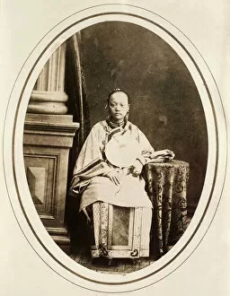 Seated Collection: YANG CHANG-MEI (d. 1862). Chinese wife of American military adventurer, Frederick Townsend Ward