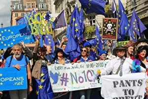 Anti-Brexit March for Europe, London, UK