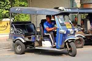 Tuk Tuk taxi in Chiang Mai, Thailand
