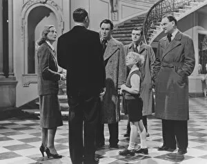 Carol Reed Collection: An interior group scene from The Fallen Idol (1948)