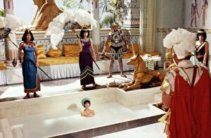 Egypt Gallery: A production shot from Carry On Cleo (1965)
