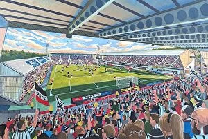 Stadia of Scotland Collection: East End Park Stadium NEW - Dunfermline Athletic FC