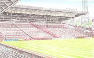 Stadia of Yesteryear Collection: Football Stadium - Aston Villa FC - The Old Holte End
