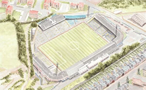 Stadia of Yesteryear Gallery: Football Stadium - Millwall FC - The Old Den
