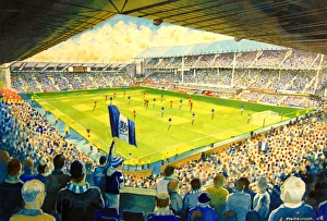 stadia england/goodison park stadium fine art everton football