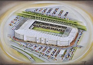 Soccer Collection: Liberty Stadium Art - Swansea City