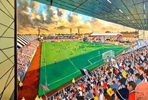 Stadia of Yesteryear Gallery: Love Street Stadium Fine Art - St Mirren Football Club