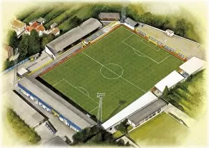 Football Collection: Manor Ground Art - Oxford United