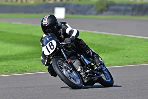 Barry Sheene Memorial Trophy Gallery: CJ12 0878 Tony Perkin, Ian Hutchinson, Velocette MSS 500