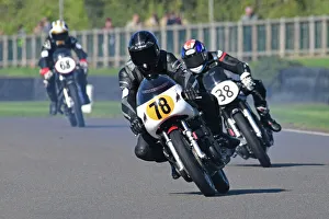 Barry Sheene Memorial Trophy Gallery: CJ12 0898 Levi Day, Gordon Russell, Gilera 500-4 GP