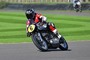 Barry Sheene Memorial Trophy Gallery: CJ12 0942 Steve Parrish, Richard Cooper, Norton Manx