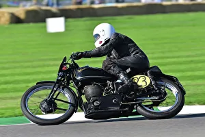 Barry Sheene Memorial Trophy Gallery: CJ12 0992 Sam Rhodes, Bill Swallow, Velocette MT 500