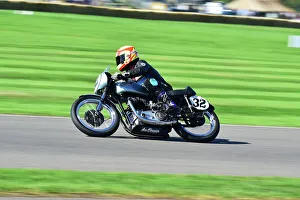 Barry Sheene Memorial Trophy Gallery: CM33 9016 Kevin Rushworth, Ian Simpson, Triumph T110