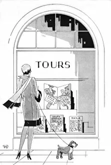 Artwork for Travel advert, 1929