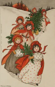 Christmas children by Florence Hardy