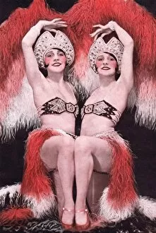 The Dodge Twins in La Grande Folie at the Folies Bergere, Pa