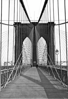 Tourist Attractions Collection: The Brooklyn Bridge