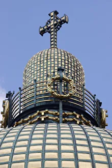 <b class=qtipBold><figcaption>Am Steinhof church dome</figcaption></b><br><em>© Godong/UIG</em> Am Steinhof church dome