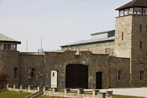<b class=qtipBold><figcaption>Stone Guard Tower at Mauthausen</figcaption></b><br>Stone Guard Tower at Mauthausen.<br><em>© Godong/UIG</em> Stone Guard Tower at Mauthausen