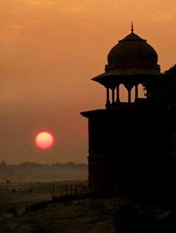 Indian Architecture Gallery: Taj Mahal Sunset