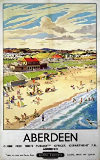 Swimming Gallery: Aberdeen, BR (ScR) poster, 1948-1965