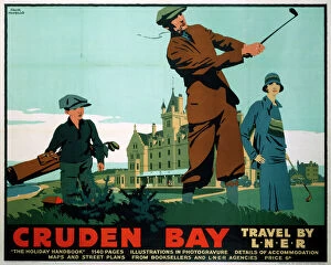 Graphics Collection: Cruden Bay, LNER poster, c 1930s
