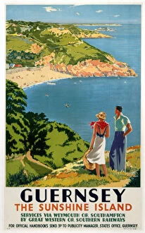 Guernsey, GWR / SR poster, 1938