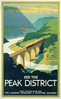Vintage GWR LMS Droitwich Spa Railway Poster A3/A2/A1 Print 