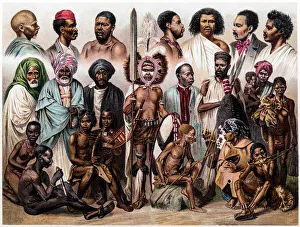 Fashion Gallery: African people