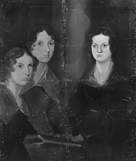 Females Collection: Bronte Sisters by Patrick Branwell Bronte