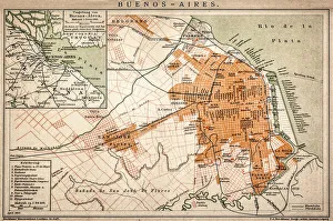Town Gallery: Buenos Aires map