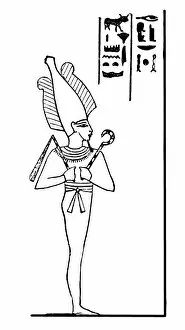 Ancient Egyptian Culture Collection: Egyptian God Osiris