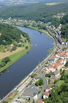 Getting Away From It All Gallery: Festung Koenigstein fortress on the river Elbe, overlooking the town of Koenigstein