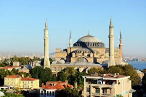 Hagia Sophia, Ayasofya, UNESCO World Heritage Site, European side, Istanbul, Turkey