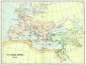 Style Gallery: Map of the Roman Empire in AD 117