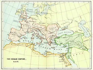 Style Gallery: Map of the Roman Empire in AD 117