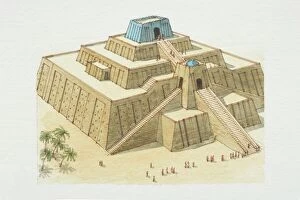 Temples Gallery: Mesopotamia, Ur, ziggurat