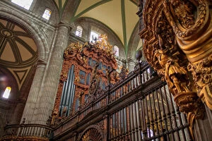 Mexico City Collection: Metropolitan Cathedral Pipe Organs