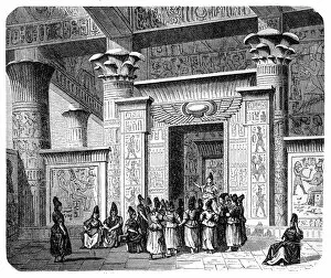 Ancient Egyptian Architecture Gallery: Pythagoras among the Egyptian priests