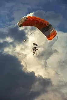 Sport Collection: Tandem skydivers, Waldviertel, Austria