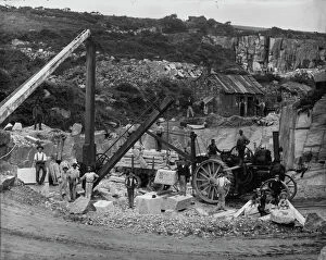 Work Collection: Polkanuggo Quarry, Stithians, Cornwall. 1903-1904