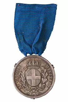 Crimea Collection: Sardinian Medal for Valour, Crimean War 1854-1856