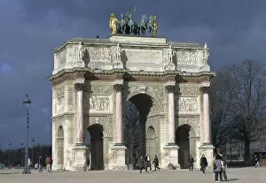 Triumphal Arch Collection: Arc de Triomphe du Carousel. Tuileries Garden, Paris (photo)