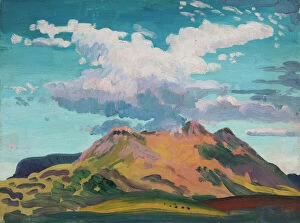 Cloud Collection: Arenig Fawr, North Wales, c.1911 (oil on panel)