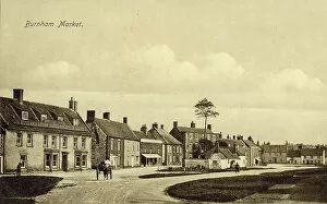Villages Collection: Burnham Market, Norfolk (b / w photo)