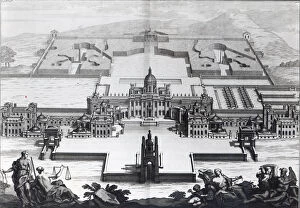 Castle Howard, from Vitruvius Britannicus by Colen Campbell, engraved by