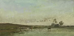 Farmstead Collection: Fen in the 'Kempen' (oil on canvas)