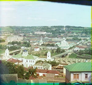 Dnieper Collection: General view of the northern part from the bell tower of the Assumption Cathedral